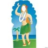 Hula Girl Cardboard Stand-In Stand-Up