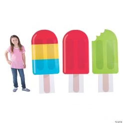 Ice Pop Party Cardboard Stand-Ups - 3 Pc.
