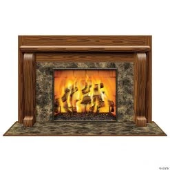 Insta-View Fireplace Decoration