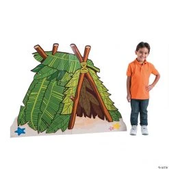 Island VBS Hut Cardboard Stand-Up