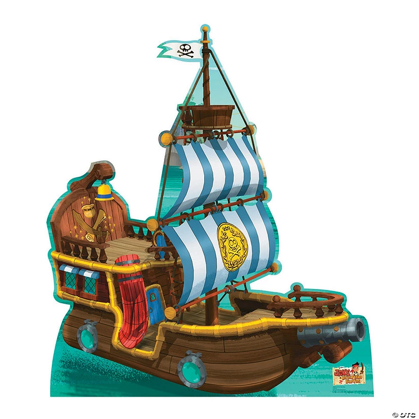 Jake & the Never Land Pirates Bucky Pirate Ship Cardboard Stand-Up 3 Jake & the Never Land Pirates Bucky Pirate Ship Cardboard Stand-Up