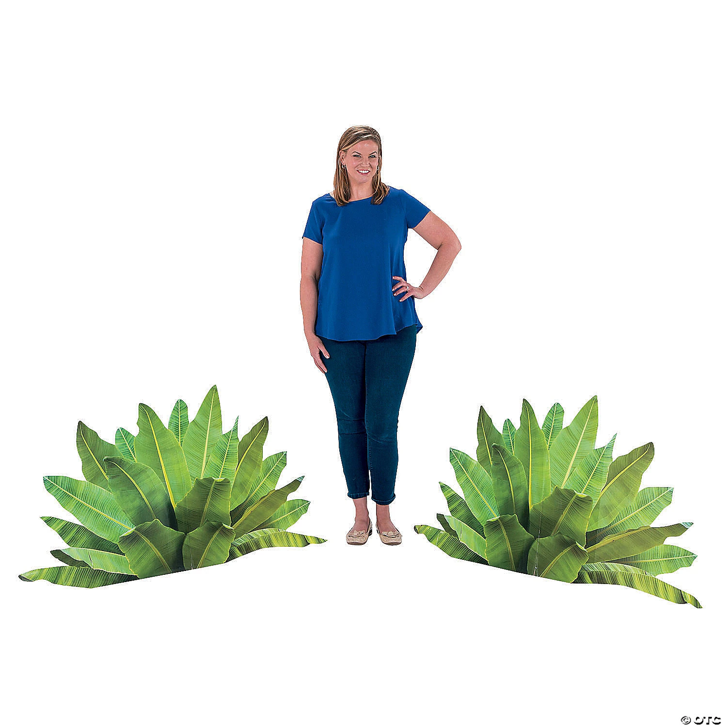 Jungle Greenery Stand-Ups - 2 Pc. 3 Jungle Greenery Stand-Ups - 2 Pc.