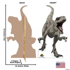 Jurassic World 3: Dominion™ Ghost Atrociraptor Cardboard Stand-Up -DIY Photo Booth Sales Shop jurassic world 3 dominion ghost atrociraptor cardboard stand up14104935 a01