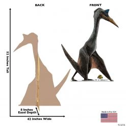 Jurassic World 3: Dominion™ Quetzalcoatlus Life-Size Cardboard Stand-Up -DIY Photo Booth Sales Shop jurassic world 3 dominion quetzalcoatlus life size cardboard stand up14104937 a01