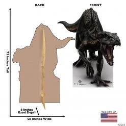 Jurassic World™ Indoraptor Life-Size Cardboard Stand-Up 5 Jurassic World™ Indoraptor Life-Size Cardboard Stand-Up -DIY Photo Booth Sales Shop jurassic world indoraptor life size cardboard stand up14234147 a01