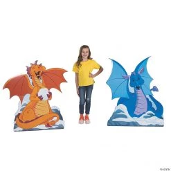 Knight VBS Dragon Stand-Ups - 2 Pc.