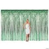 Large Metallic Fringe Backdrop Curtains