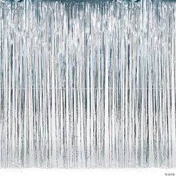 Large Metallic Fringe Backdrop Curtains 10 Large Metallic Fringe Backdrop Curtains -DIY Photo Booth Sales Shop large silver metallic fringe backdrop curtain3 6194 a03