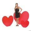 Large Valentine’s Day Heart Stand-Ups - 3 Pc.