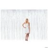 Large Metallic Fringe Backdrop Curtains 2 Large Metallic Fringe Backdrop Curtains -DIY Photo Booth Sales Shop large white metallic fringe backdrop curtain13696762