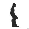 Leaning Cowboy Silhouette Life-Size Cardboard Stand-Up 1 Leaning Cowboy Silhouette Life-Size Cardboard Stand-Up -DIY Photo Booth Sales Shop leaning cowboy silhouette life size cardboard stand up13960086