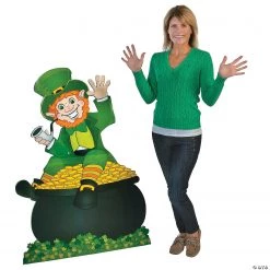 Leprechaun Cardboard Stand-Up -DIY Photo Booth Sales Shop leprechaun cardboard stand up13677268 a01