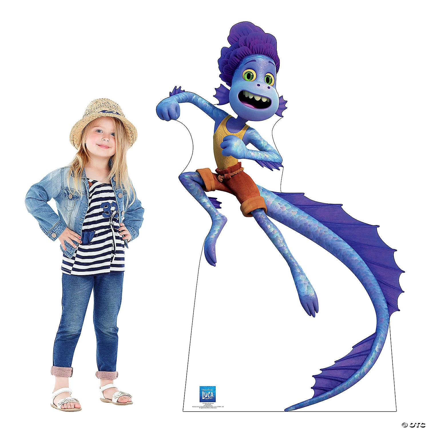 Lifesize Disney/Pixar’s Luca Alberto Sea Monster Cardboard Stand-Up 3 Lifesize Disney/Pixar’s Luca Alberto Sea Monster Cardboard Stand-Up