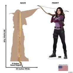 Lifesize Marvel Comics Hawkeye’s Kate Bishop Lifesize Cardboard Stand-Up -DIY Photo Booth Sales Shop lifesize marvel comics hawkeye s kate bishop lifesize cardboard stand up14151571 a01