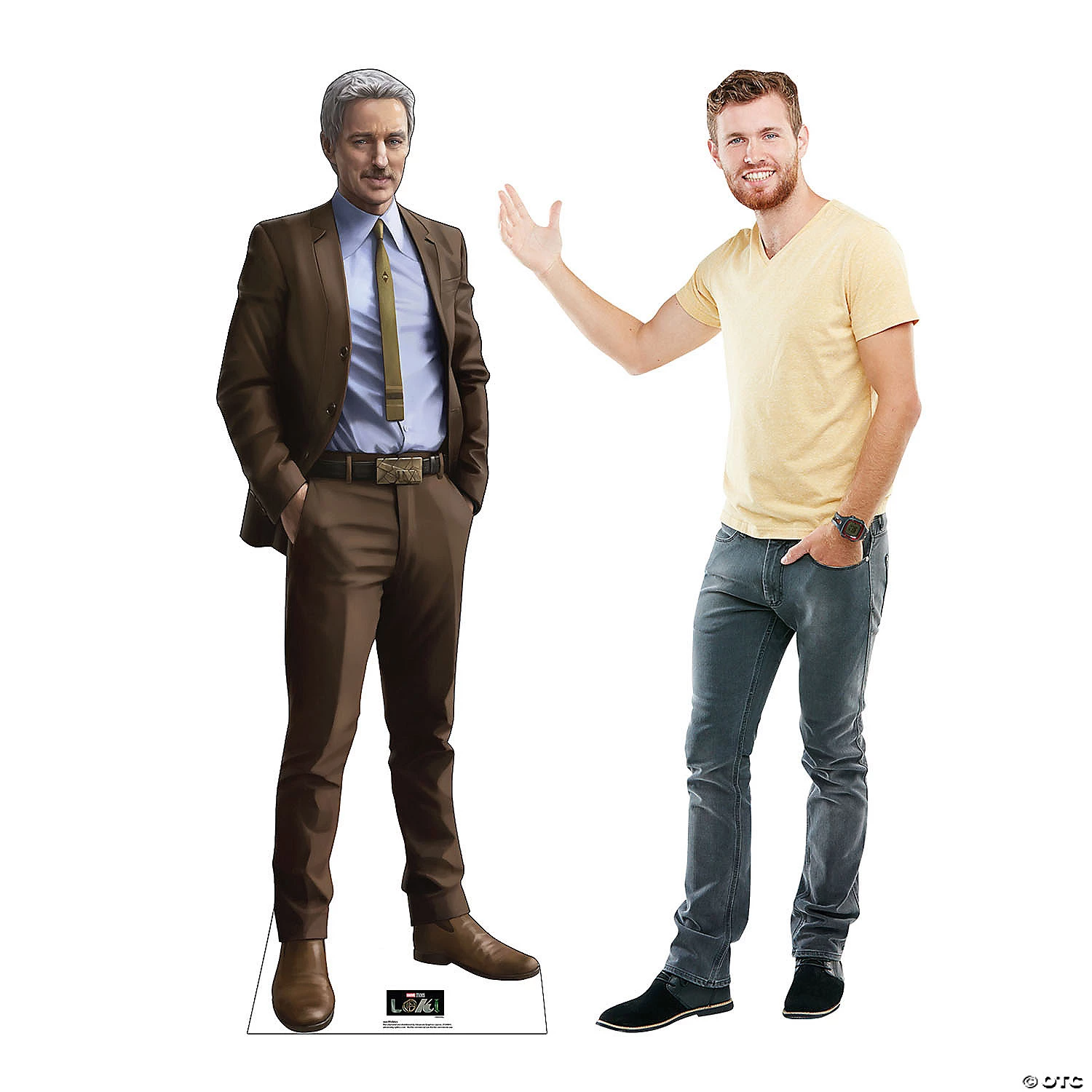 Lifesize Marvel Comics Loki Mobius Lifesize Cardboard Stand-Up 3 Lifesize Marvel Comics Loki Mobius Lifesize Cardboard Stand-Up