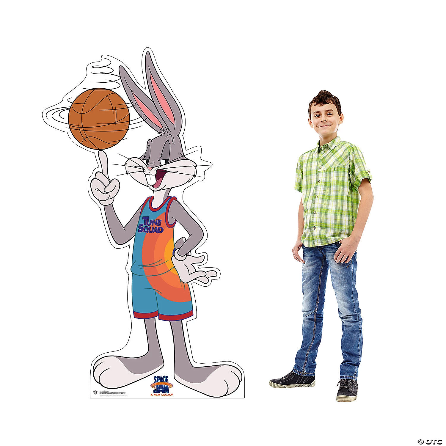 Lifesize Space Jam: A New Legacy Bugs Bunny Cardboard Stand-Up 3 Lifesize Space Jam: A New Legacy Bugs Bunny Cardboard Stand-Up