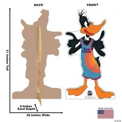 Lifesize Space Jam: A New Legacy Daffy Duck Cardboard Stand-Up -DIY Photo Booth Sales Shop lifesize space jam a new legacy daffy duck cardboard stand up14151569 a01