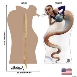 Lifesize Space Jam: A New Legacy White Mamba Cardboard Stand-Up 5 Lifesize Space Jam: A New Legacy White Mamba Cardboard Stand-Up -DIY Photo Booth Sales Shop lifesize space jam a new legacy white mamba cardboard stand up14151567 a01