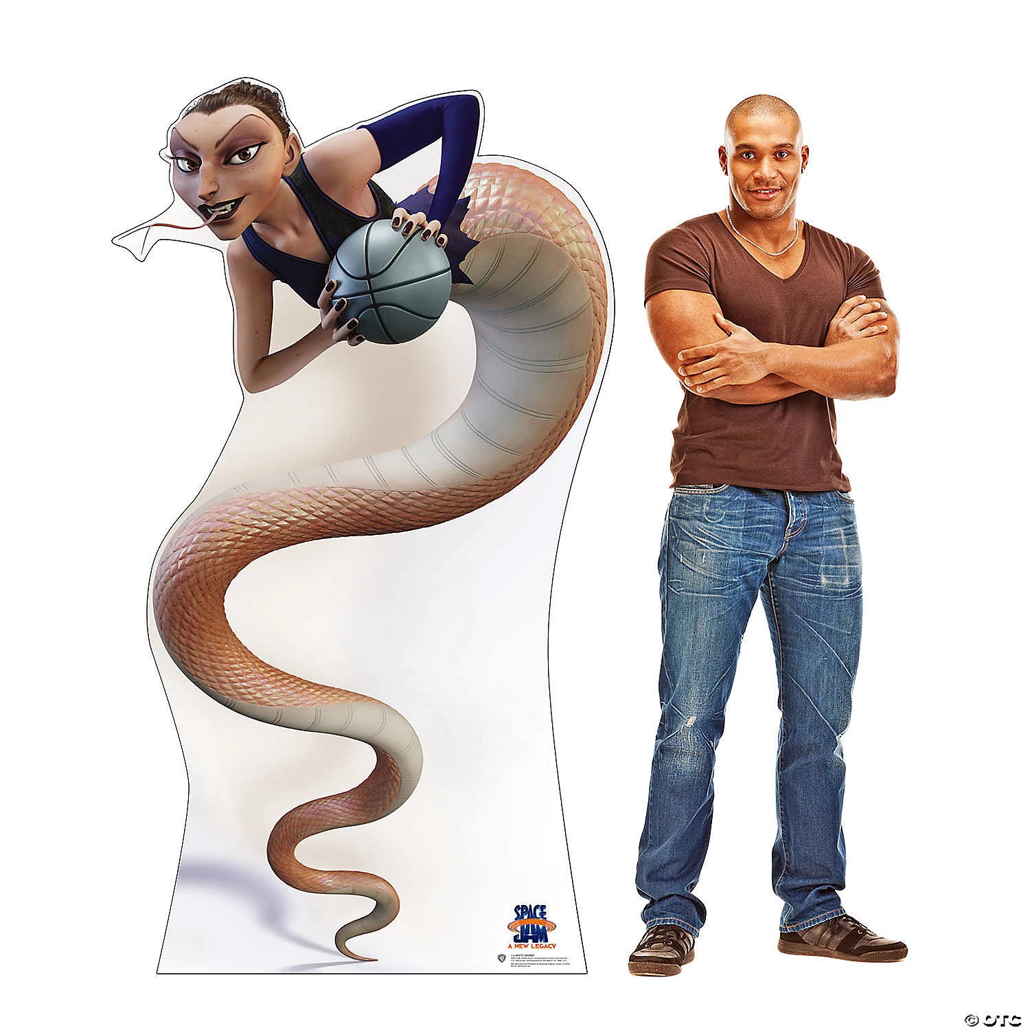 Lifesize Space Jam: A New Legacy White Mamba Cardboard Stand-Up 3 Lifesize Space Jam: A New Legacy White Mamba Cardboard Stand-Up