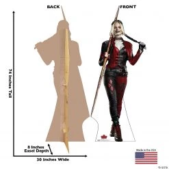 Lifesize Suicide Squad 2 Harley Quinn Cardboard Stand-Up -DIY Photo Booth Sales Shop lifesize suicide squad 2 harley quinn cardboard stand up14151581 a01
