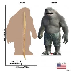 Lifesize Suicide Squad 2 King Shark Cardboard Stand-Up 5 Lifesize Suicide Squad 2 King Shark Cardboard Stand-Up -DIY Photo Booth Sales Shop lifesize suicide squad 2 king shark cardboard stand up14151574 a01