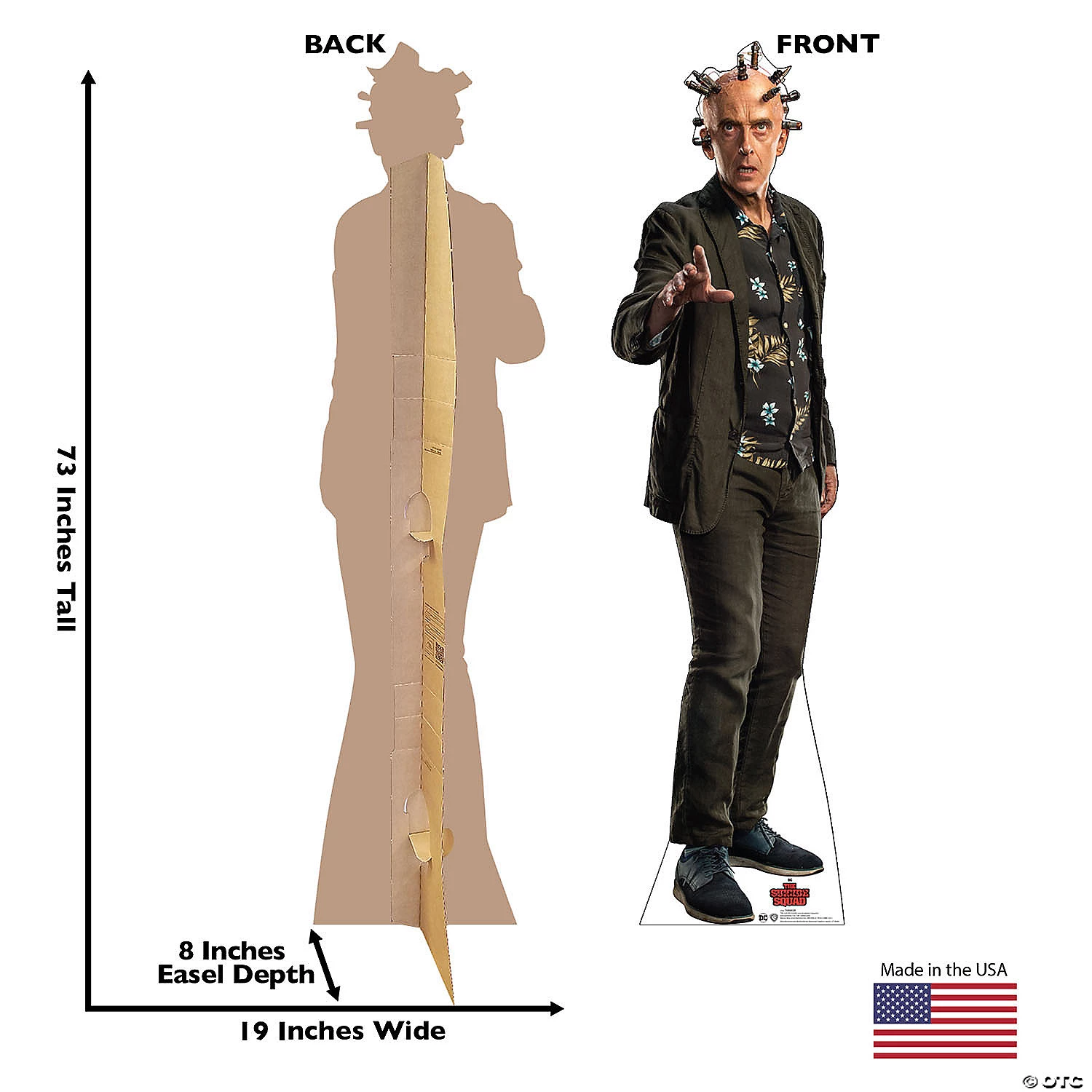 Lifesize Suicide Squad 2 Thinker Cardboard Stand-Up 4 Lifesize Suicide Squad 2 Thinker Cardboard Stand-Up - Image 2