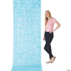 Light Blue Floral Sheeting Backdrop -DIY Photo Booth Sales Shop light blue floral sheeting backdrop13907946 a01