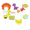 Little Dino Photo Stick Props - 12 Pc. -DIY Photo Booth Sales Shop little dino photo stick props 12 pc 13743519