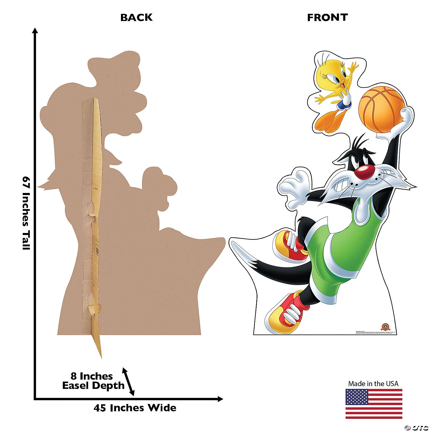 Looney Tunes Sylvester & Tweety Stand-Up 5 Looney Tunes Sylvester & Tweety Stand-Up - Image 3