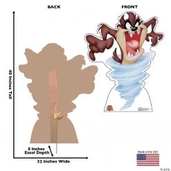 Looney Tunes™ Tasmanian Devil Stand-Up -DIY Photo Booth Sales Shop looney tunes tasmanian devil stand up14101098 a02