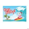 Luau Santa Backdrop - 3 Pc.