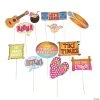 Luau Sayings Photo Stick Props- 12 Pc. -DIY Photo Booth Sales Shop luau sayings photo stick props 12 pc 13729029