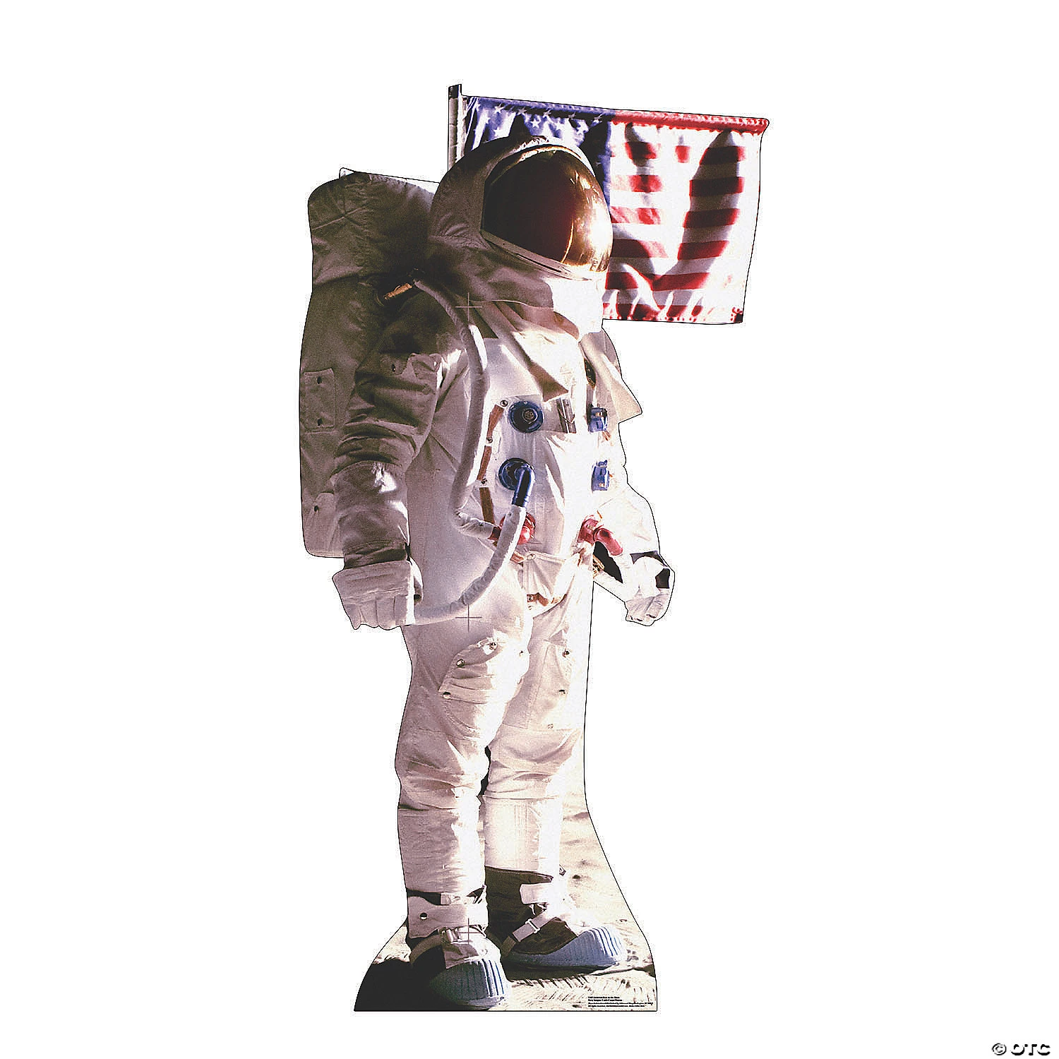 Man on the Moon Astronaut Lifesize Cardboard Stand-Up 3 Man on the Moon Astronaut Lifesize Cardboard Stand-Up