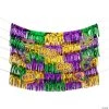 Mardi Gras Fringe Garland Backdrop - 6 Pc.