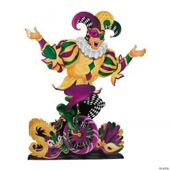 Mardi Gras Jester Stand-Up -DIY Photo Booth Sales Shop mardi gras jester stand up31 226 a01