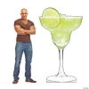 Margarita Glass Cardboard Stand-Up