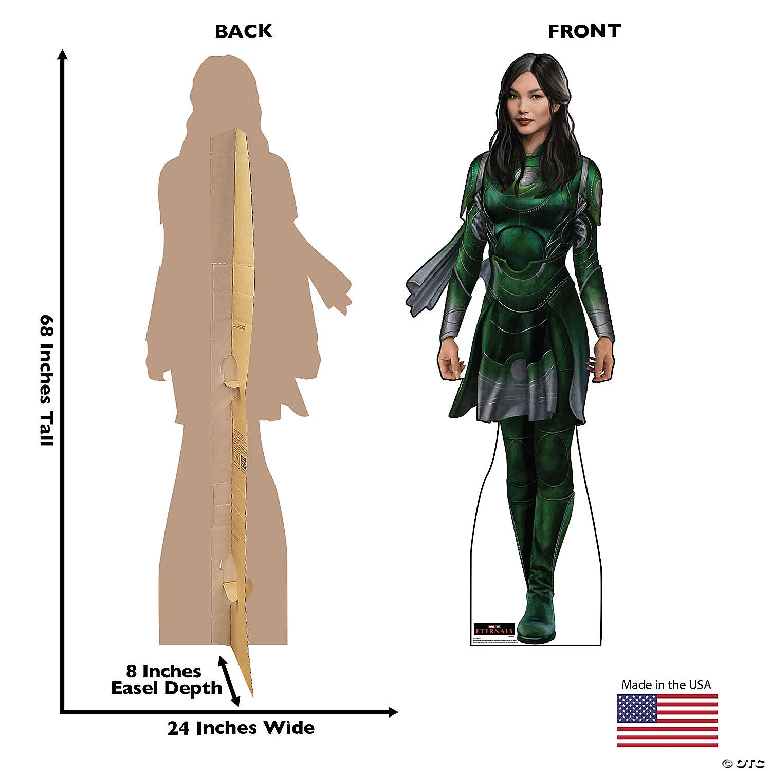 Marvel Comics The Eternals Sersi Lifesize Cardboard Stand-Up 4 Marvel Comics The Eternals Sersi Lifesize Cardboard Stand-Up - Image 2