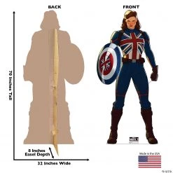 Marvel Comics What If? Captain Carter Lifesize Cardboard Stand-Up 5 Marvel Comics What If? Captain Carter Lifesize Cardboard Stand-Up -DIY Photo Booth Sales Shop marvel comics what if captain carter lifesize cardboard stand up14151613 a01