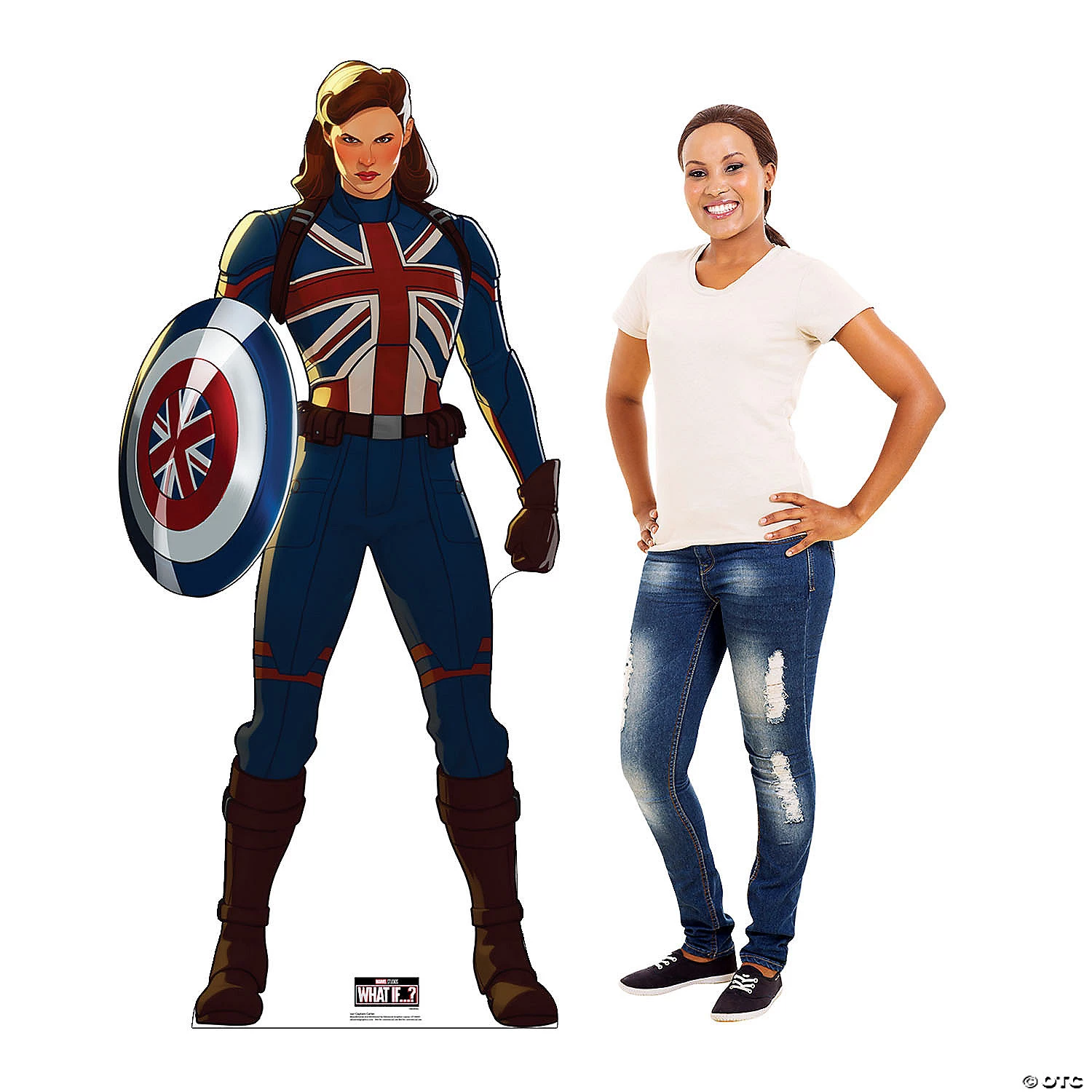 Marvel Comics What If? Captain Carter Lifesize Cardboard Stand-Up 3 Marvel Comics What If? Captain Carter Lifesize Cardboard Stand-Up