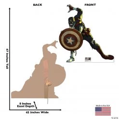 Marvel Comics What If? Zombie Captain America™ Lifesize Cardboard Stand-Up 5 Marvel Comics What If? Zombie Captain America™ Lifesize Cardboard Stand-Up -DIY Photo Booth Sales Shop marvel comics what if zombie captain america lifesize cardboard stand up14151619 a01