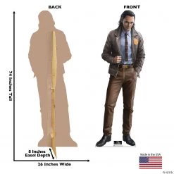 Marvel’s Loki™ Life Size Loki Lifesize Cardboard Stand-Up -DIY Photo Booth Sales Shop marvel s loki life size loki lifesize cardboard stand up14151592 a01