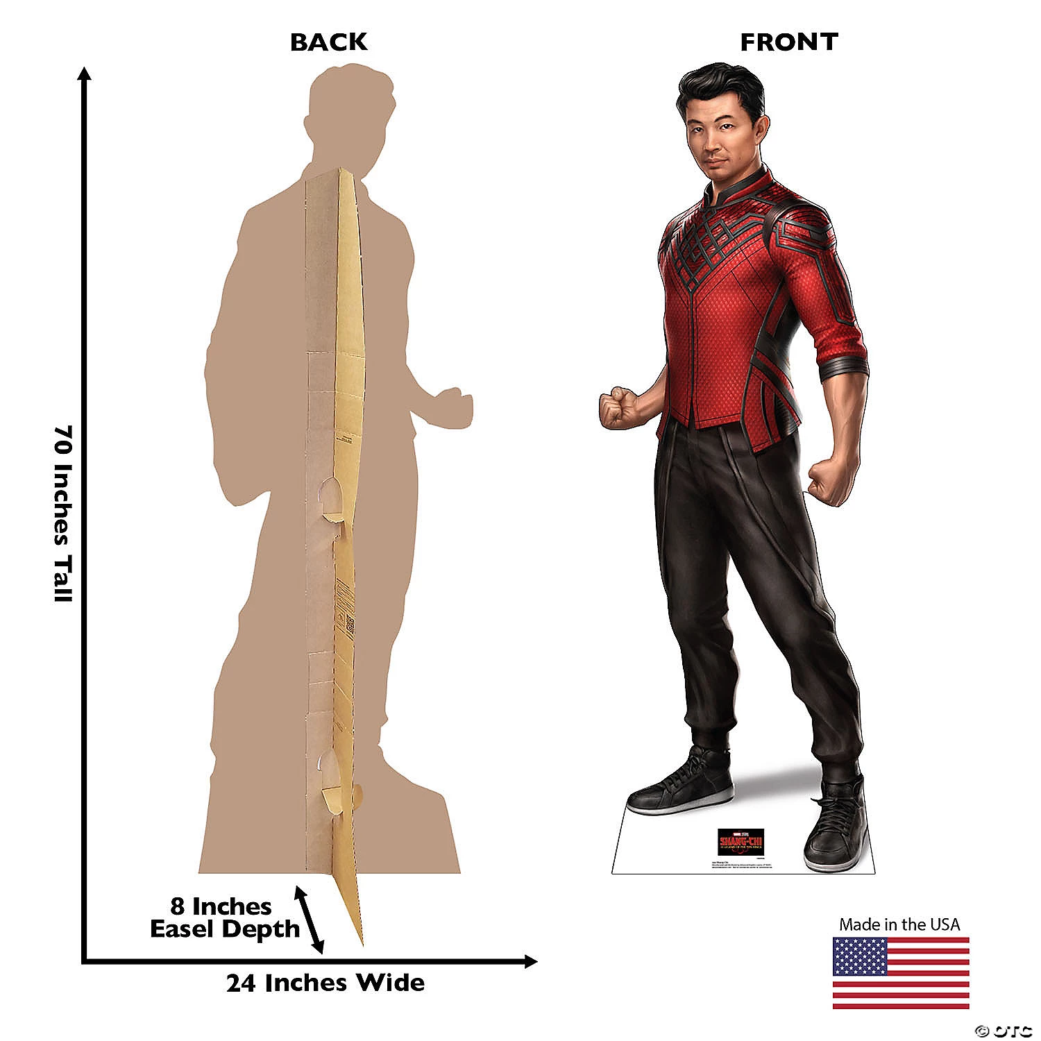Marvel’s Shang-Chi and the Legend of the Ten Rings™ Shang-Chi Lifesize Cardboard Stand-Up 4 Marvel’s Shang-Chi and the Legend of the Ten Rings™ Shang-Chi Lifesize Cardboard Stand-Up - Image 2