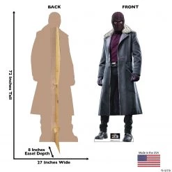 Marvel: The Falcon and the Winter Soldier™ Baron Zemo Lifesize Cardboard Stand-Up -DIY Photo Booth Sales Shop marvel the falcon and the winter soldier baron zemo lifesize cardboard stand up14151561 a01