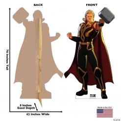 Marvel: What If?™ Thor Life-size Cardboard Stand-Up -DIY Photo Booth Sales Shop marvel what if thor life size cardboard stand up14151617 a01