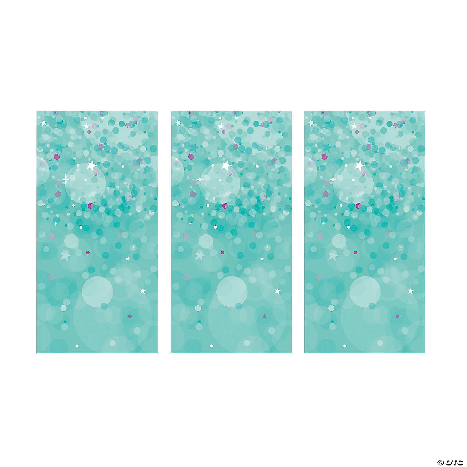 Mermaid Sparkle Backdrop - 3 Pc. 4 Mermaid Sparkle Backdrop - 3 Pc. - Image 2