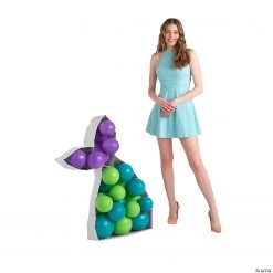 Mermaid Tail Balloon Stand-Up Mosaic -DIY Photo Booth Sales Shop mermaid tail balloon stand up mosaic14104471 a01