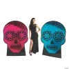 Metallic Sugar Skull Cardboard Stand-Ups - 2 Pc. 2 Metallic Sugar Skull Cardboard Stand-Ups - 2 Pc. -DIY Photo Booth Sales Shop metallic sugar skull cardboard stand ups 2 pc 13901861