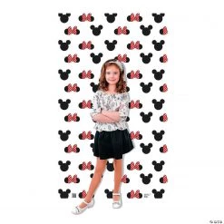 Mickey & Minnie Ears Step & Repeat Cardboard Stand-Up -DIY Photo Booth Sales Shop mickey and minnie ears step and repeat cardboard stand up13847255 a02