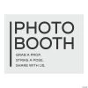 Minimal Photo Booth Sign -DIY Photo Booth Sales Shop minimal photo booth sign13963287