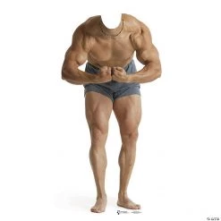 Muscle Man Cardboard Stand-In Stand-Up